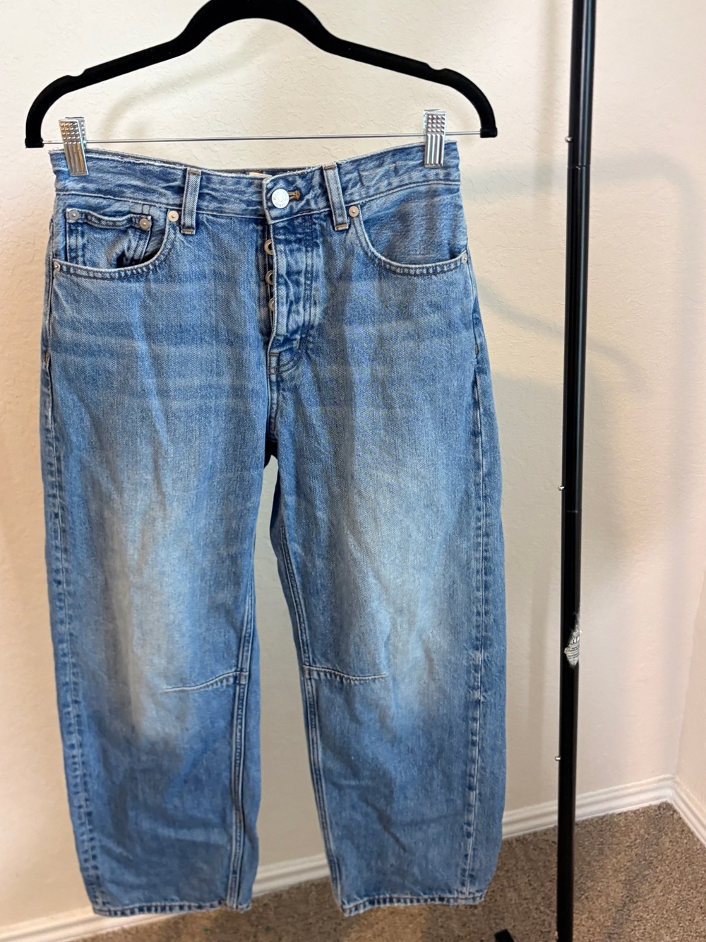Madewell Curvy Darted Barrel - Leg Jeans